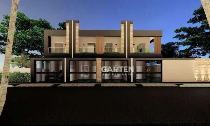 Sobrado com 2 dormitórios à venda, 80 m² por r$ 480.000,00 - centro - matinhos/pr
