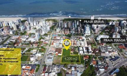 Terreno à venda, 4200 m² por R$ 14.000.000,00 - Caiobá - Matinhos/PR
