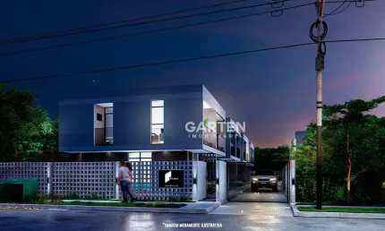 Sobrado com 2 dormitórios à venda, 62 m² por R$ 390.126,50 - Caiobá - Matinhos/PR