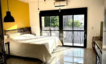 Apartamento com 1 quarto à venda na Rua Pedro Taques, 80, Consolação, São Paulo, 31 m2 por R$ 530.000