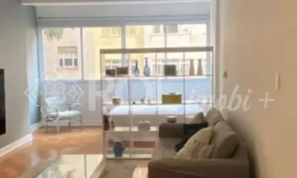 Studio kitnet 40 m² - mobiliada - metrô higienópolis - locação ou venda