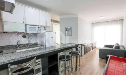 Studio mobiliado na barra funda ? 41m², varanda, 1 vaga ? rua brigadeiro galvão - barra funda - locação