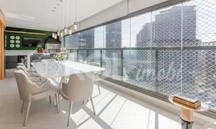 Apartamento à venda em São Paulo-SP: 3 quartos, 3 suítes, 1 sala, 4 banheiros, 3 vagas de garagem e 181m² no Jardim das Acácias!