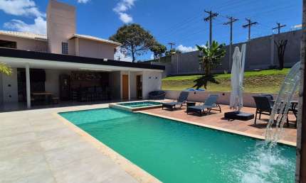 Casa em condomínio fechado com 5 quartos à venda na Hum, 20, Condomínio Mountain Village, Lagoa Santa por R$ 2.180.000