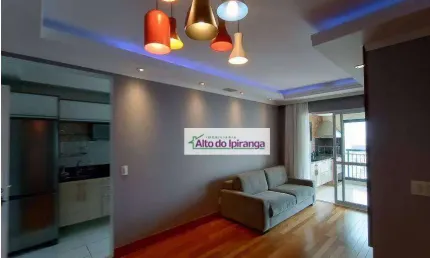 Apartamento com 1 dormitório para alugar, 67 m² por R$ 3.624,08/mês - Sacomã - São Paulo/SP