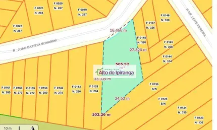 Terreno, 478 m² - venda  ou aluguel  - Vila Brasílio Machado - São Paulo/SP