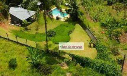 Chácara com 4 dormitórios à venda, 5500 m² por R$ 1.850.000,00 - Parque Agrinco - Guararema/SP