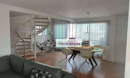 Apartamento  Dulex com 1 dormitório para alugar, 104 m² por R$ 14.288/mês - Moema - São Paulo/SP