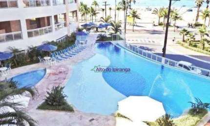 Belíssimo Apartamento de Frente ao Mar , 2 dormitórios à venda, 78 m² por R$ 1.180.000 - Vila Guilhermina - Praia Grande/SP