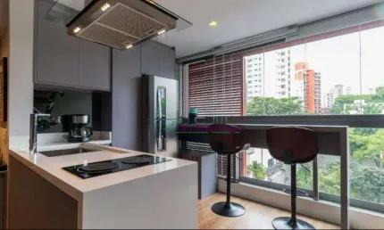 Apartamento com 1 dormitório à venda, 33 m² por R$ 545.000,00 - Mirandópolis - São Paulo/SP