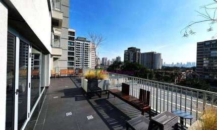 Studio com 1 dormitório para alugar, 22 m² por R$ 4.200,00/mês - Moema - São Paulo/SP