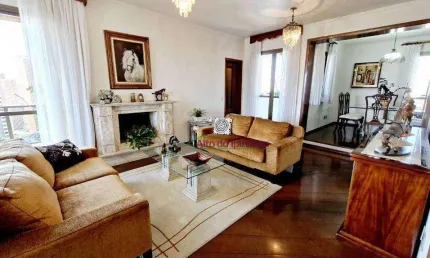 Apartamento com 3 dormitórios à venda, 216 m² por R$ 1.800.000,00 - Campo Belo - São Paulo/SP