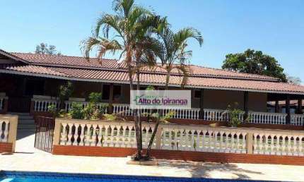 Chácara com 6 dormitórios à venda, 3000 m² por R$ 2.500.000,00 - Sítios de Recreio Jardins de Itaici - Indaiatuba/SP