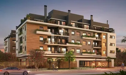 Apartamento com 2 quartos à venda na rua deputado nilson ribas, 776, seminário, curitiba, 65 m2 por r$ 929.997