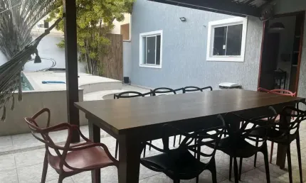 Casa para venda em cabo frio, guriri, 4 dormitórios, 2 suítes, 3 banheiros, 2 vagas