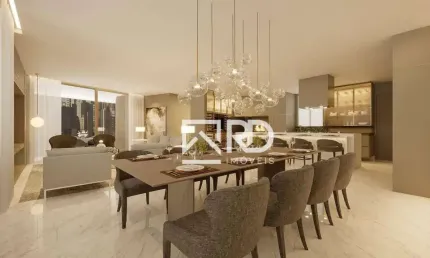 Apartamento com 3 dormitórios à venda, 244 m² por R$ 5.500.000,00 - Água Verde - Curitiba/PR