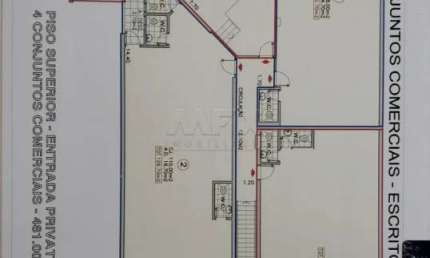 Sala comercial para alugar na Rua Alberto Segalla, Jardim Infante Dom Henrique, Bauru, 4 m2 por R$ 8.000