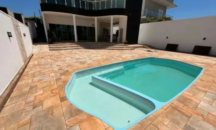 Casa em condomínio fechado com 4 quartos para alugar na estrada municipal, conjunto habitacional primavera, bauru, 357 m2 por r$ 7.000