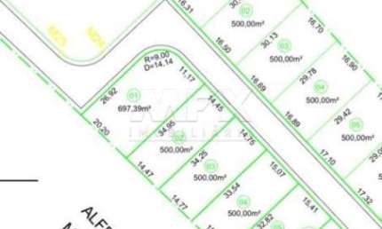 Terreno à venda na Zona Rural, Arealva , 500 m2 por R$ 240.000