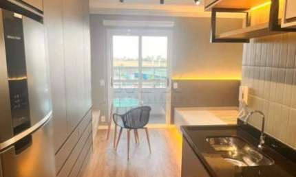 Apartamento com 1 quarto para alugar na Alameda Doutor Octávio Pinheiro Brisolla, Vila Nova Cidade Universitária, Bauru, 25 m2 por R$ 2.490