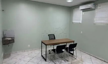 Sala comercial para alugar na Rua Joaquim da Silva Martha, Vila Nova Cidade Universitária, Bauru, 12 m2 por R$ 1.000
