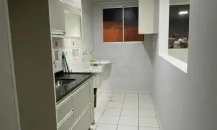 Apartamento com 2 quartos para alugar na rua argentina, jardim terra branca, bauru, 48 m2 por r$ 1.000