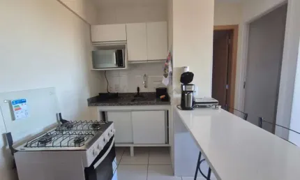 Apartamento com 1 quarto para alugar na Rua Ruy Mendes de Rosis, Jardim Infante Dom Henrique, Bauru, 38 m2 por R$ 1.600