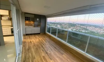 Apartamento com 3 quartos para alugar na Avenida Affonso José Aiello, Vila Aviação, Bauru, 120 m2 por R$ 5.500