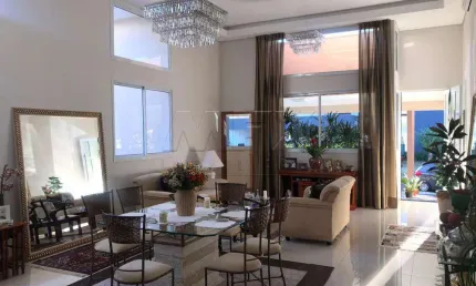 Casa em condomínio fechado com 4 quartos à venda na Avenida José Vicente Aiello, Parque das Nações, Bauru, 310 m2 por R$ 2.100.000