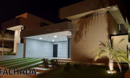 Casa em condomínio fechado com 3 quartos à venda na Avenida Comendador José da Silva Martha, Residencial Spazio Verde Comendador, Bauru, 250 m2 por R$ 1.700.000