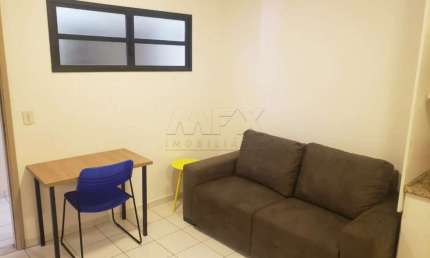 Apartamento com 1 quarto para alugar na Rua Doutor Alípio dos Santos, Vila Cidade Universitária, Bauru, 38 m2 por R$ 1.650