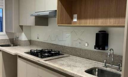 Apartamento com 1 quarto para alugar na Avenida Affonso José Aiello, Vila Aviação, Bauru, 40 m2 por R$ 2.490