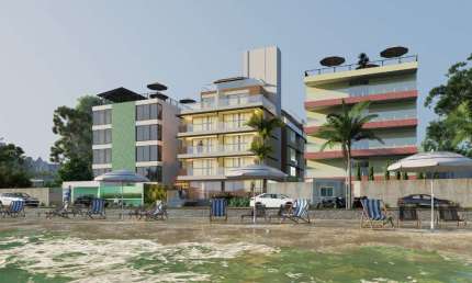 Flat com 1 quarto à venda na Avenida Cabo Branco, Cabo Branco, João Pessoa