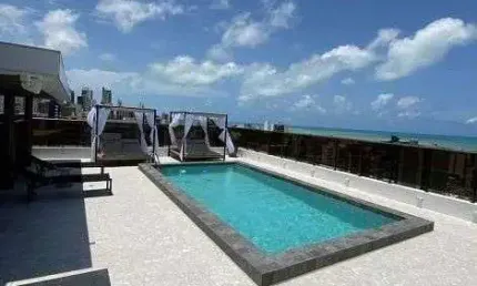 Apartamento com 1 dormitório à venda, 59 m² por R$ 650.000 - Cabo Branco - João Pessoa/PB