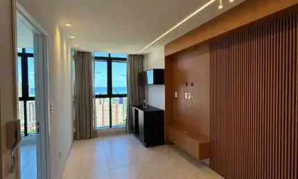 Flat com 1 dormitório à venda, 45 m² por R$ 600.000,00 - Miramar - João Pessoa/PB