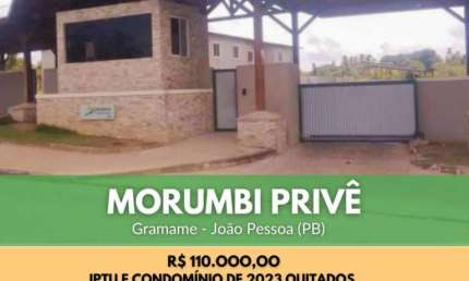 Apartamento com 2 dormitórios à venda por R$ 110.000 - Gramame - João Pessoa/PB