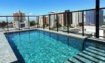 Flat com 1 dormitório à venda, 24 m² por R$ 295.000,00 - Intermares - Cabedelo/PB