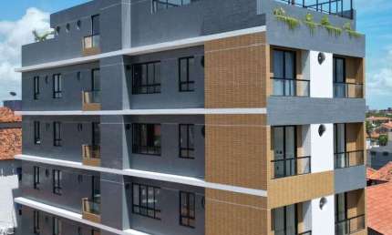 Apartamento com 1 dormitório à venda, 30 m² por R$ 279.181,30 - Camboinha - Cabedelo/PB