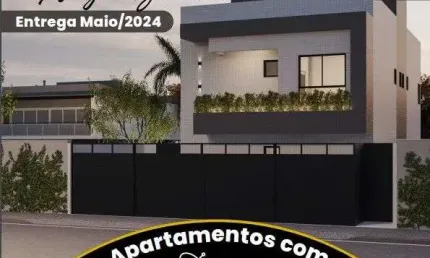 Apartamento com 2 quartos à venda na Rua Durvalina Vasconcelos Carvalho, Mangabeira, João Pessoa