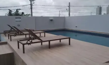 Apartamento com 1 dormitório à venda, 35 m² por R$ 300.000,00 - Ponta de Campina - Cabedelo/PB