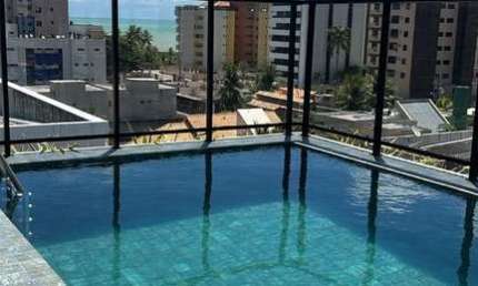 Apartamento com 1 dormitório à venda, 24 m² por R$ 310.000 - Intermares - Cabedelo/PB