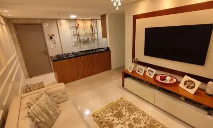 Flat com 2 dormitórios à venda, 58 m² por R$ 589.000,00 - Bessa - João Pessoa/PB