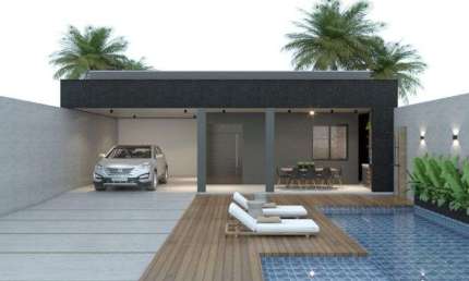 Casa com 3 dormitórios à venda, 187 m² por R$ 510.000,00 - Carapibus - Conde/PB