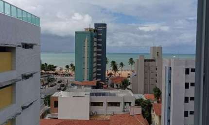 Flat com 1 dormitório à venda, 45 m² por R$ 480.000,00 - Cabo Branco - João Pessoa/PB