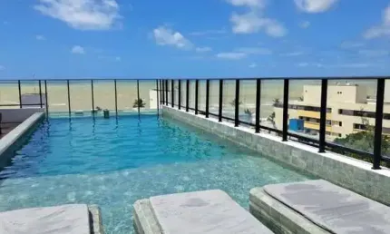 Flat com 1 dormitório à venda, 34 m² por R$ 420.000,00 - Jardim Oceania - João Pessoa/PB