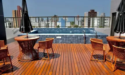 Flat com 1 dormitório à venda, 23 m² por R$ 323.000,00 - Intermares - Cabedelo/PB