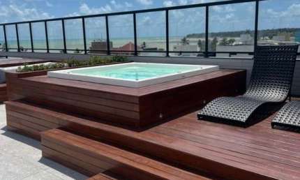 Flat com 1 dormitório à venda, 22 m² por R$ 295.000,00 - Cabo Branco - João Pessoa/PB