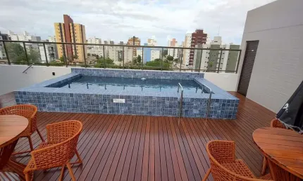 Flat com 1 dormitório à venda, 23 m² por R$ 230.000,00 - Intermares - Cabedelo/PB