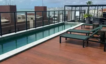 Apartamento com 1 dormitório à venda, 21 m² por R$ 280.000,00 - Intermares - Cabedelo/PB