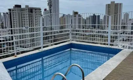 Flat com 1 dormitório à venda por R$ 250.000 - Manaíra - João Pessoa/PB